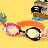 Kids Cartoon Mermaid Swimmimg Goggles Anti-fog Waterproof Eyewear Glasses