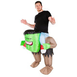 Adults Inflatable Zombies Halloween Costume Cosplay Suit
