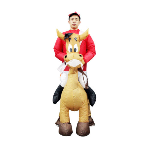 Adult Inflatable Cute Donkey Halloween Costume Cosplay Suit