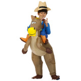 Toddler Kids Inflatable Cowboy Halloween Costume Cosplay Suit For Kids and Adult