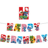 Cartoon Monsters Theme Birthday Decoration with Tablecloth Tableware Tissue Dinner Plate Paper Cup Set