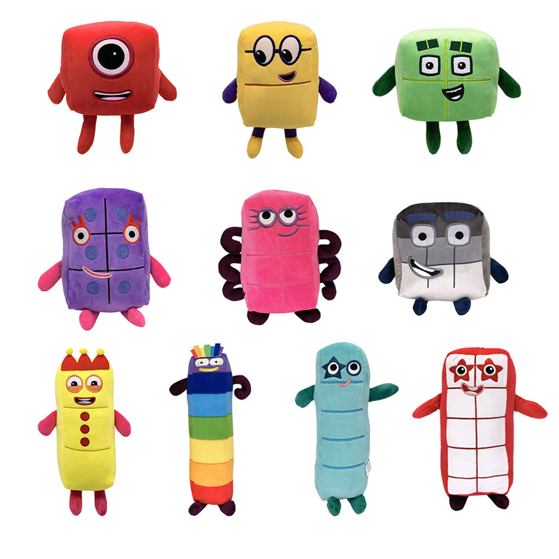 Numberblocks Dolls - www.kidshoo.com