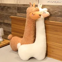 Large Alpaca Stuffed Animal Toys Throw Pillow Plush Gifts