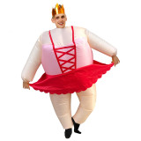 Adult Inflatable Ballet Halloween Costume Cosplay Suit