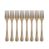 50PCS 10Sets Bronzing Dot Theme Birthday Decoration with Tablecloth Tableware Tissue Dinner Plate Paper Cup Set