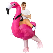 Adult Inflatable Flamingo Halloween Costume Cosplay Suit