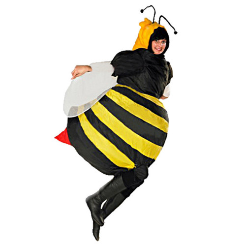 Adult Inflatable Honeybee Halloween Costume Cosplay Suit