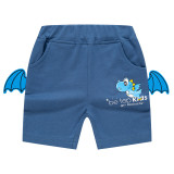 Toddler Boys Cartoon Shorts Dinosaur Pattern Casual Sports Pants