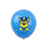 Cartoon Puppy Dog Theme Birthday Decoration with Tablecloth Tableware Tissue Dinner Plate Paper Cup Set