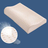 Kids Bed Pillows Natural Latex Dinosaur Cartoon Pillowcase Safe Comfortable Breathable