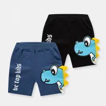 Toddler Boys Cartoon Dinosaur Pattern Shorts