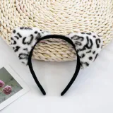 3PCS Animals Dolls Stuffed Plush Toys with Paw &Tail and Headband