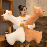 Large Alpaca Stuffed Animal Toys Throw Pillow Plush Gifts