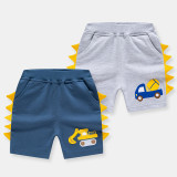 Toddler Boys Cars Pattern Shorts Casual Sports Pants