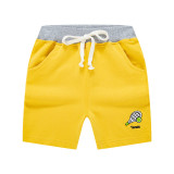 Toddler Boys Cartoon Tennis Pattern Shorts Casual Sports Pants