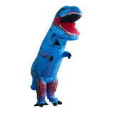 Toddler Kids Inflatable Tyrannosaurus Rex Halloween Costume Cosplay Suit For Kids and Adult