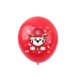 Cartoon Puppy Dog Theme Birthday Decoration with Tablecloth Tableware Tissue Dinner Plate Paper Cup Set