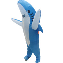 Adult Inflatable Shark Halloween Costume Cosplay Suit