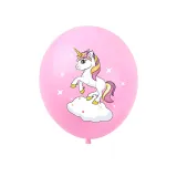 Rainbow Unicorn Theme Birthday Decoration with Tablecloth Tableware Tissue Dinner Plate Paper Cup Set