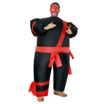Adult Inflatable Samurai Halloween Costume Cosplay Suit
