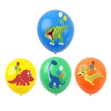 Dinosaur Theme Birthday Decoration with Tablecloth Tableware Tissue Dinner Plate Paper Cup Set