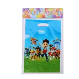 Puppy Dog Theme Birthday Decoration with Tablecloth Tableware Tissue Dinner Plate Paper Cup Set