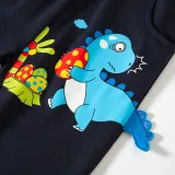 Toddler Boys Cute Dinosaur Cartoon Pattern Pants Casual Jogger Sports Pants