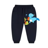 Toddler Boys Cute Dinosaur Cartoon Pattern Pants Casual Jogger Sports Pants