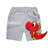Toddler Boys Cute Cartoon Dinosaur Pattern Shorts Casual Jogger Pants