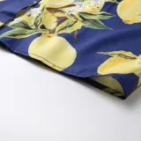 Mommy And Me Sling Floral Printing Matching Dresses With Belt