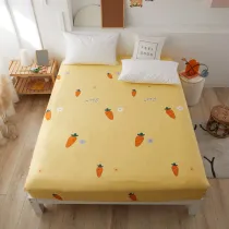 Kids Pocket Cartoon Pattern Printing Bedding Fitted Sheet