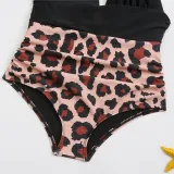 Mommy and Me Halter Lacing One Piece Matching Swimsuit