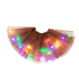 Rainbow LED Light Tutu Skirt