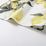 Mommy And Me Sling Floral Printing Matching Dresses With Belt