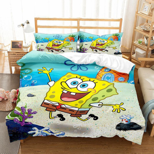 Kids Bed Quilt Cover With Pillowcases