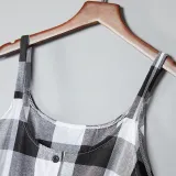 Mommy And Me Lattice Jumpsuits Shorts Family Matching Rompers