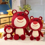 Toy Strawberry Bear Plush Toy Bear Doll Toy Bear Comfort Doll Web Celebrity Bear