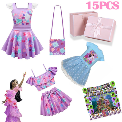 Girls Isabela Princess Dress and Swimwear Birthday Gift Box Set