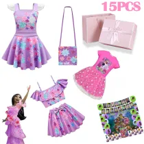 Girls Isabela Princess Dress and Swimwear Birthday Gift Box Set