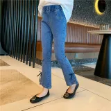 Toddler Girls Bottoms Slim Fit Boot Cut Jeans Pants