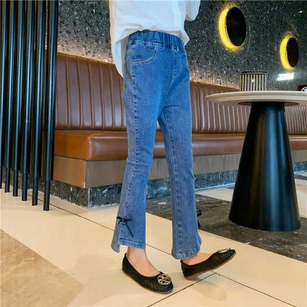 Toddler Girls Bottoms Slim Fit Boot Cut Jeans Pants