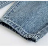 Toddler Girls Fashion Loose Jeans Blue Wide Leg Pants