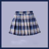 Toddler Girls High Waist School A-line Pleated Skirt