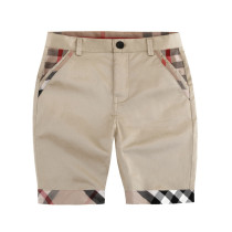 Toddler Boys Casual Pants Khaki Solid Color Shorts