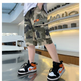 Toddler Boys Fashion Loose Camouflage Shorts