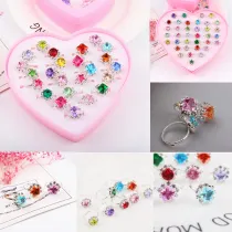 Jewelry Box Ring Set For Girls Gift