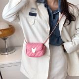 Zipper Bag Single Shoulder Handbag