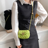 Zipper Bag Single Shoulder Handbag