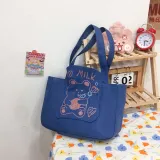 Bubbly Bear Canvas Pattern Single Shoulder Bag