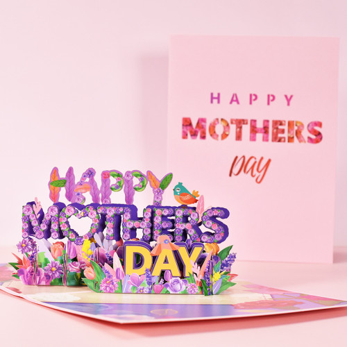 Get Free 3D Mom Greeting Card for Mother's Day Buy Women Category
